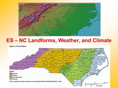 ES – NC Landforms, Weather, and Climate