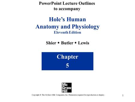 PowerPoint Lecture Outlines to accompany