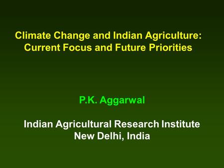 Indian Agricultural Research Institute