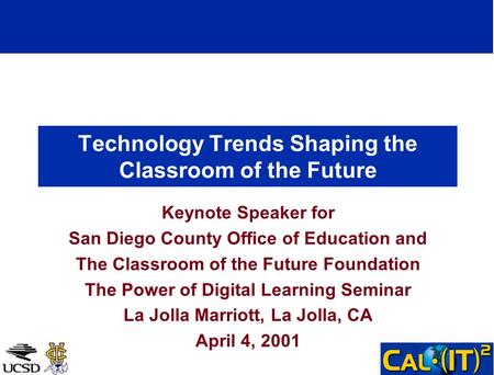 Technology Trends Shaping the Classroom of the Future