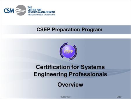 CSEP Preparation Program