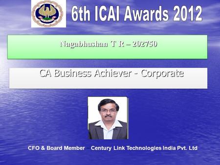 CA Business Achiever - Corporate