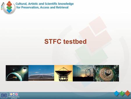 1 STFC testbed. Testbed Aims Demonstrate complete solutions at different cost levels Produce an Analysis Methodology Produce Modelling Technique Produce.