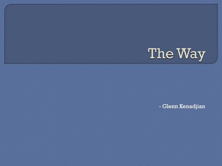 - Glenn Kenadjian. This retreat is a time to relax and have fun Its also a time where we can reflect on some of lifes big issues Where are we to go, and.