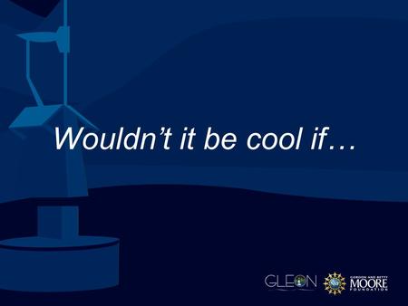 Wouldnt it be cool if…. …at the press of a button, we could calculate Wedderburn number and other physical lake characteristics smooth buoy data to specific.