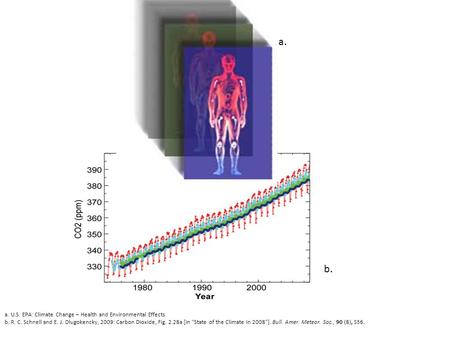 A. U.S. EPA: Climate Change – Health and Environmental Effects b. R. C. Schnell and E. J. Dlugokencky, 2009: Carbon Dioxide, Fig. 2.28a [in State of the.