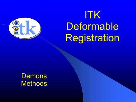 ITK Deformable Registration