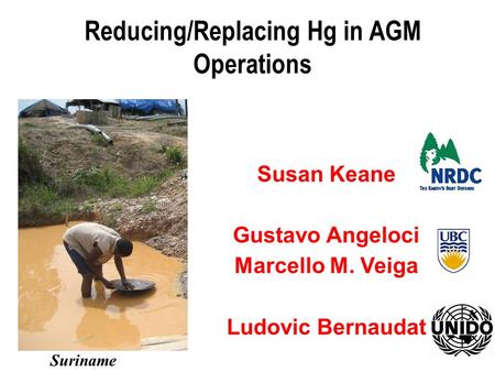 Reducing/Replacing Hg in AGM Operations