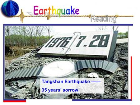 Tangshan Earthquake 35 years sorrow. In Wenchuan Earthquake, 69,000 people were killed and 374,000 were injured. Millions of houses fell down and were.