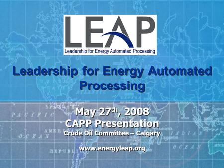 Leadership for Energy Automated Processing