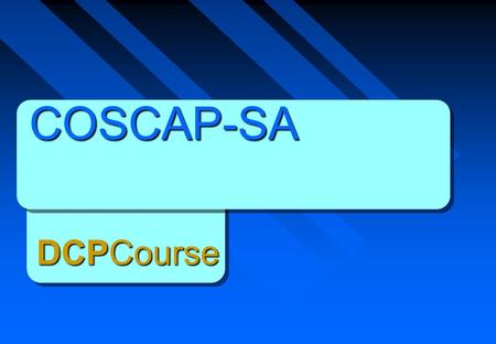 COSCAP-SA DCPCourse.