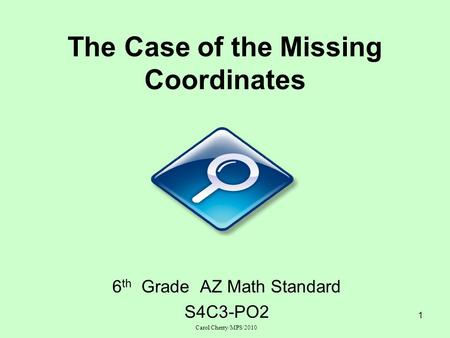 The Case of the Missing Coordinates