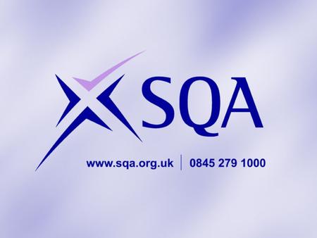 Curriculum for Excellence: The Structure and Design of new National Qualifications in Scotland April 2012 – Ross HS Scott Murphy CfE Liaison Manager Scottish.