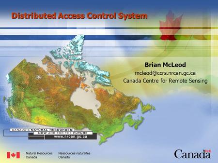 Distributed Access Control System