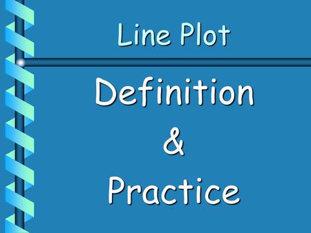 Line Plot Definition & Practice.