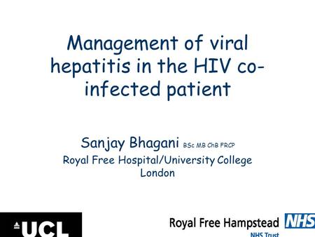 Management of viral hepatitis in the HIV co-infected patient