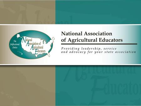 NAAE Upper Division Scholarship NAAE Awards Eligible applicants: Students majoring in ag ed Awarded only during student teaching semester *Previous recipients.