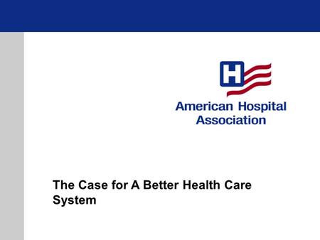 The Case for A Better Health Care System. 2 The United States spends more per capita on health care than any other country. Per Capita Health Care Spending.