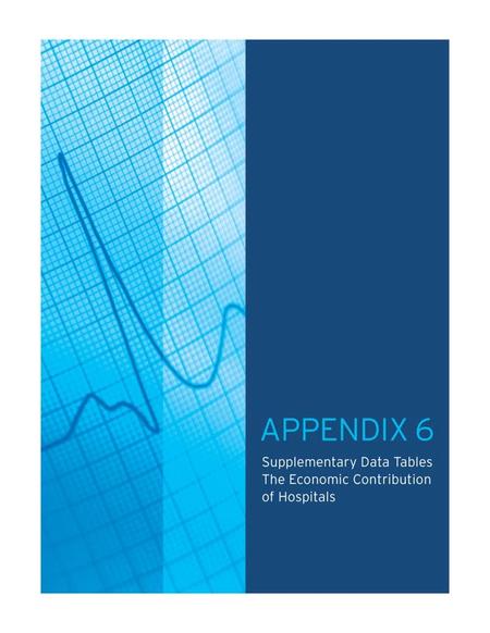 A-46 Table 6.1: Number of Full-time and Part-time Hospital Employees, 1993 – 2006 Source: Avalere Health analysis of American Hospital Association Annual.