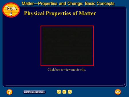 Physical Properties of Matter