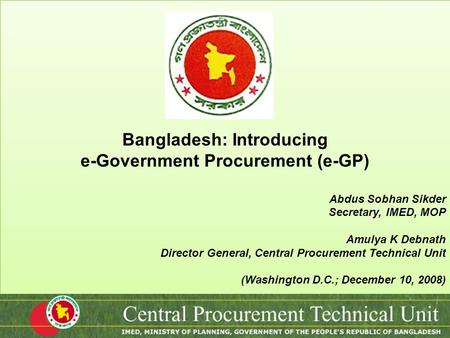 Bangladesh: Introducing