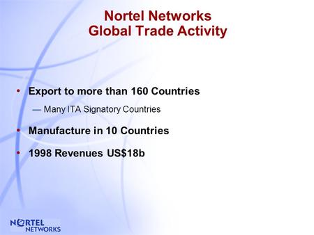 Dave McGuire Senior Manager, International Trade Global Logistics Import Licensing for Information Technology Products July 16, 1999.