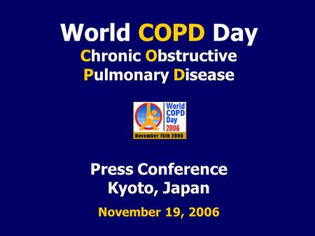 Chronic Obstructive Pulmonary Disease