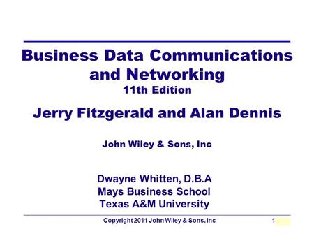 Dwayne Whitten, D.B.A Mays Business School Texas A&M University