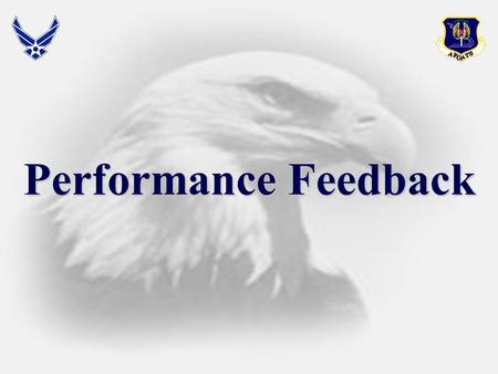 Performance Feedback.