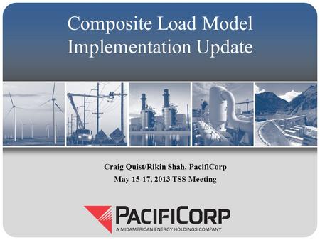 Composite Load Model Implementation Update