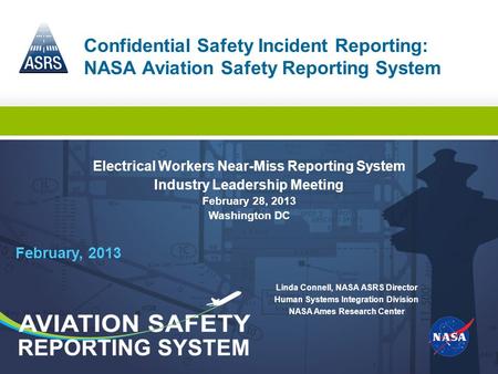 Electrical Workers Near-Miss Reporting System