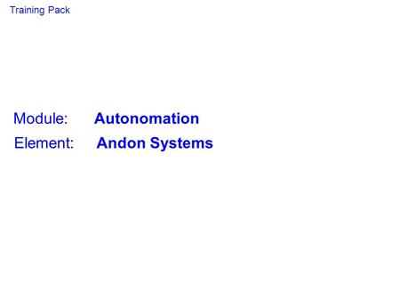 Airbus Production System