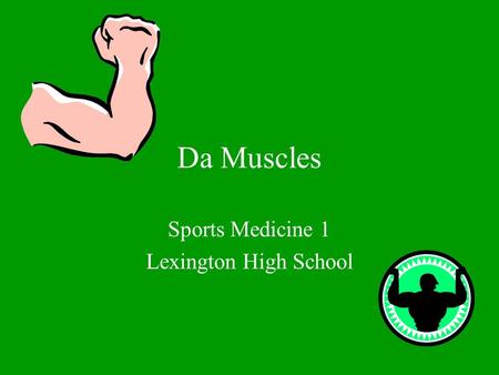 Sports Medicine 1 Lexington High School