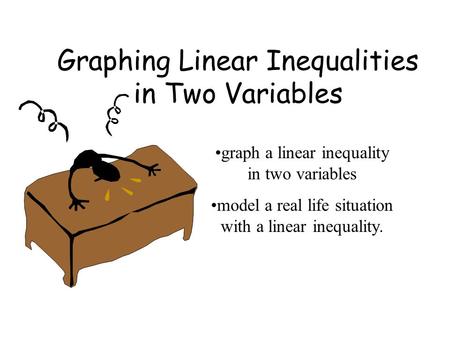 Graphing Linear Inequalities in Two Variables