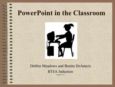 PowerPoint in the Classroom