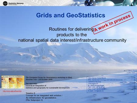 Grids and GeoStatistics