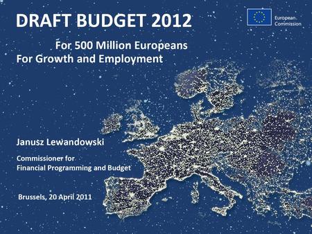 AdministrationTo researchers, students, farmers, NGOs, SMEs, regions… Of the budget funds policies and projects in Member States and beyond FOR 500 MILLION.