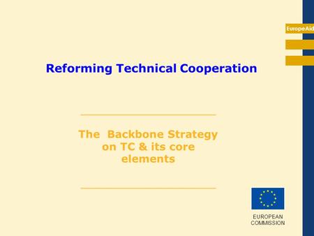 Reforming Technical Cooperation