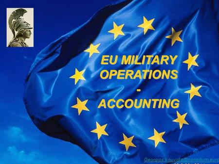 EU MILITARY OPERATIONS - ACCOUNTING