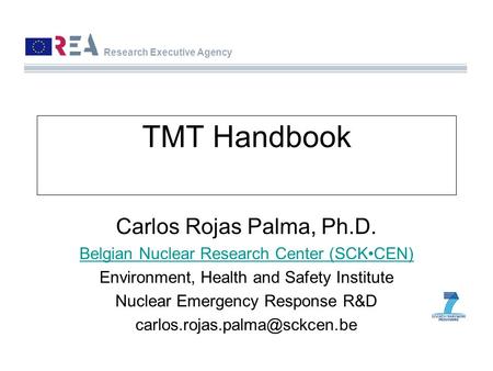 TMT Handbook Carlos Rojas Palma, Ph.D.