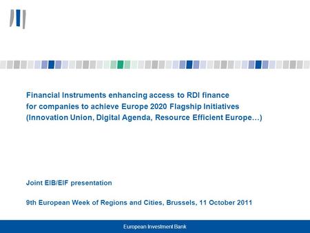 European Investment Bank