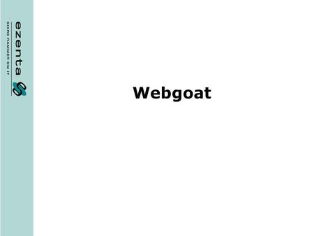 Webgoat.