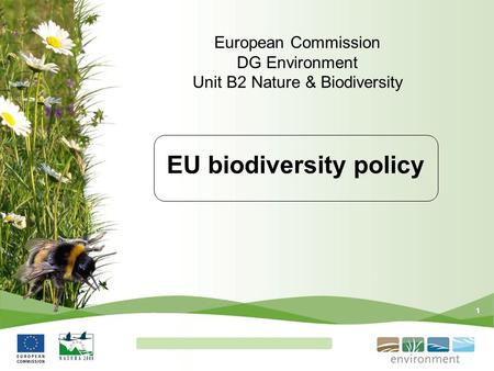 EU biodiversity policy