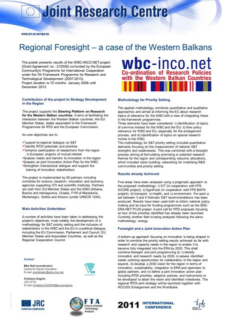 © European Communities, 2011 Methodology for Priority Setting The applied methodology combines quantitative and qualitative approaches and aimed at informing.