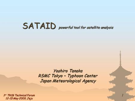 SATAID powerful tool for satellite analysis