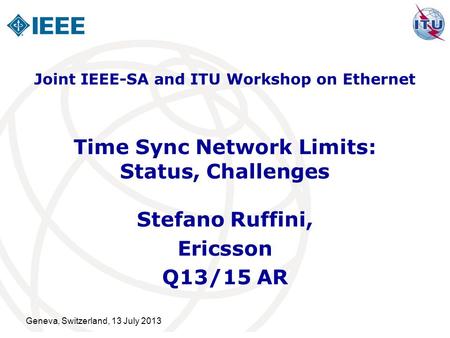 Time Sync Network Limits: Status, Challenges