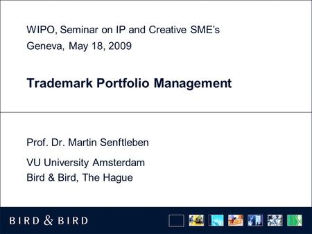 Trademark Portfolio Management