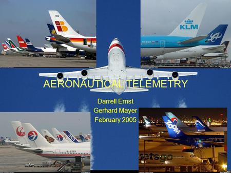 AERONAUTICAL TELEMETRY