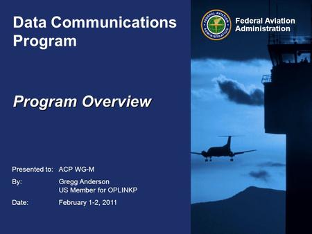 Data Communications Program