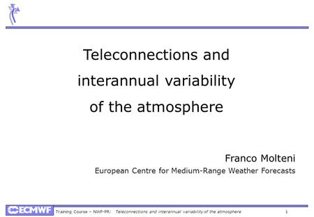 interannual variability